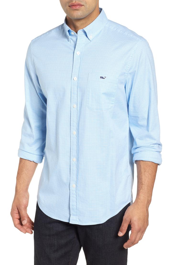 Men's Vineyard Vines Kettle Cove Fit Gingham Sport Shirt