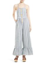 Women's See By Chloe Seersucker Jumpsuit
