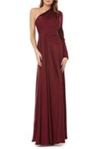 Women's Saint Laurent Plunge Neck Satin Minidress Us / 38 Fr - Black