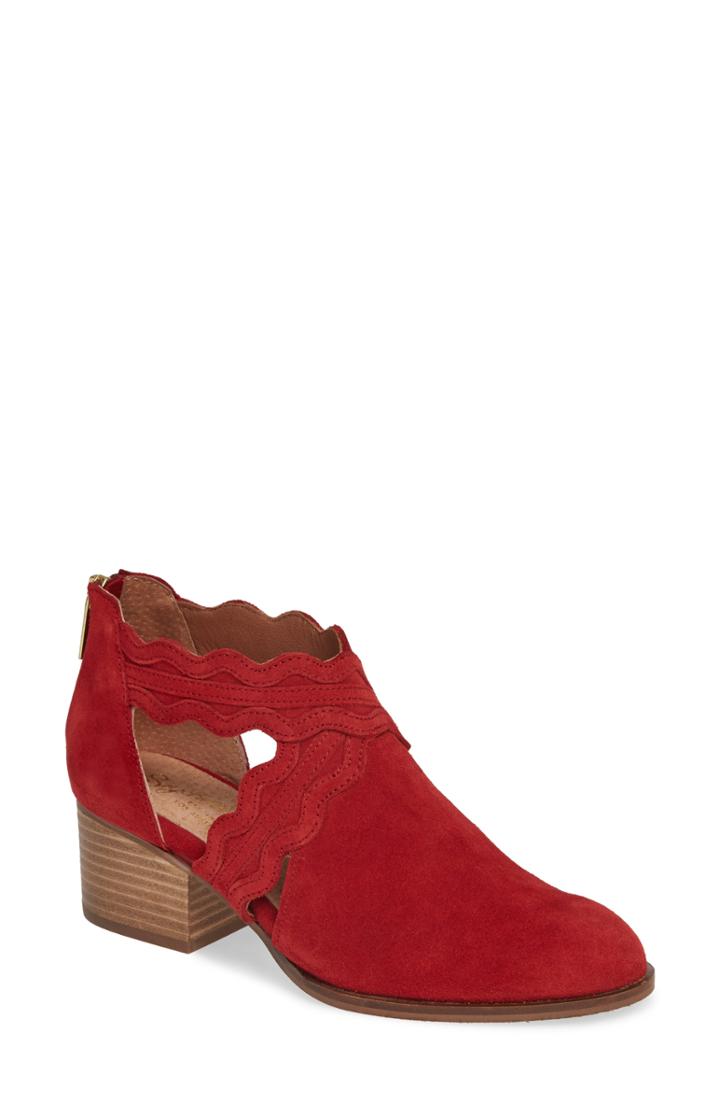 Women's Seychelles All Together Bootie .5 M - Red