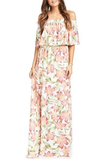 Women's Show Me Your Mumu Hacienda Maxi Dress - Black