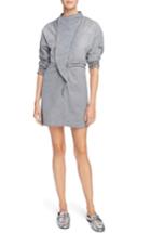 Women's Isabel Marant Etoile Lindsey Chambray Dress Us / 34 Fr - Grey