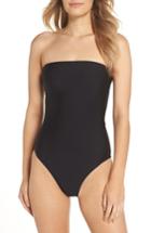 Women's J.crew Strapless Cross-back One-piece Swimsuit