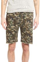 Men's The Rail Camo Print Cutoff Twill Shorts