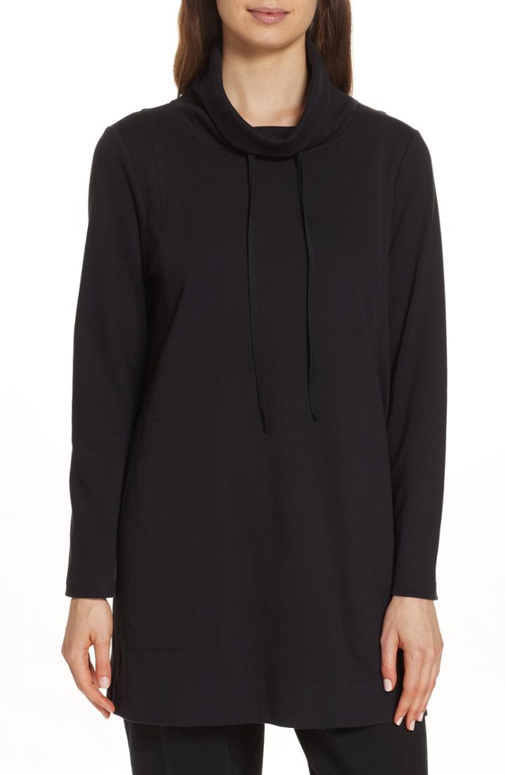 Women's Eileen Fisher Funnel Neck Tunic Top