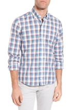 Men's Ledbury Slim Fit Plaid Sport Shirt - Blue