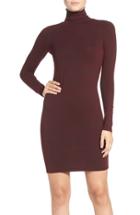 Women's French Connection 'sweeter' Turtleneck Sweater Dress - Grey