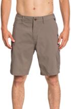 Men's Quiksilver Transit Twill Amphibian Shorts - Beige