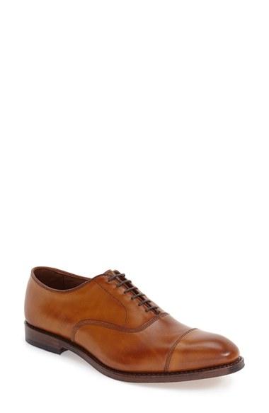 Men's Allen Edmonds 'park Avenue' Cap Toe Oxford B - Brown
