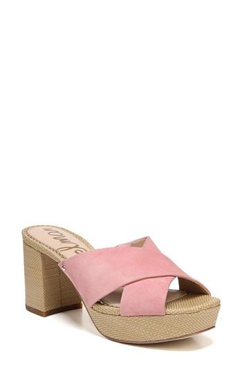 Women's Sam Edelman Jayne Sandal M - Pink