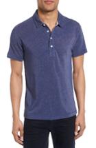 Men's Billy Reid Grant Trim Fit Polo, Size - Blue