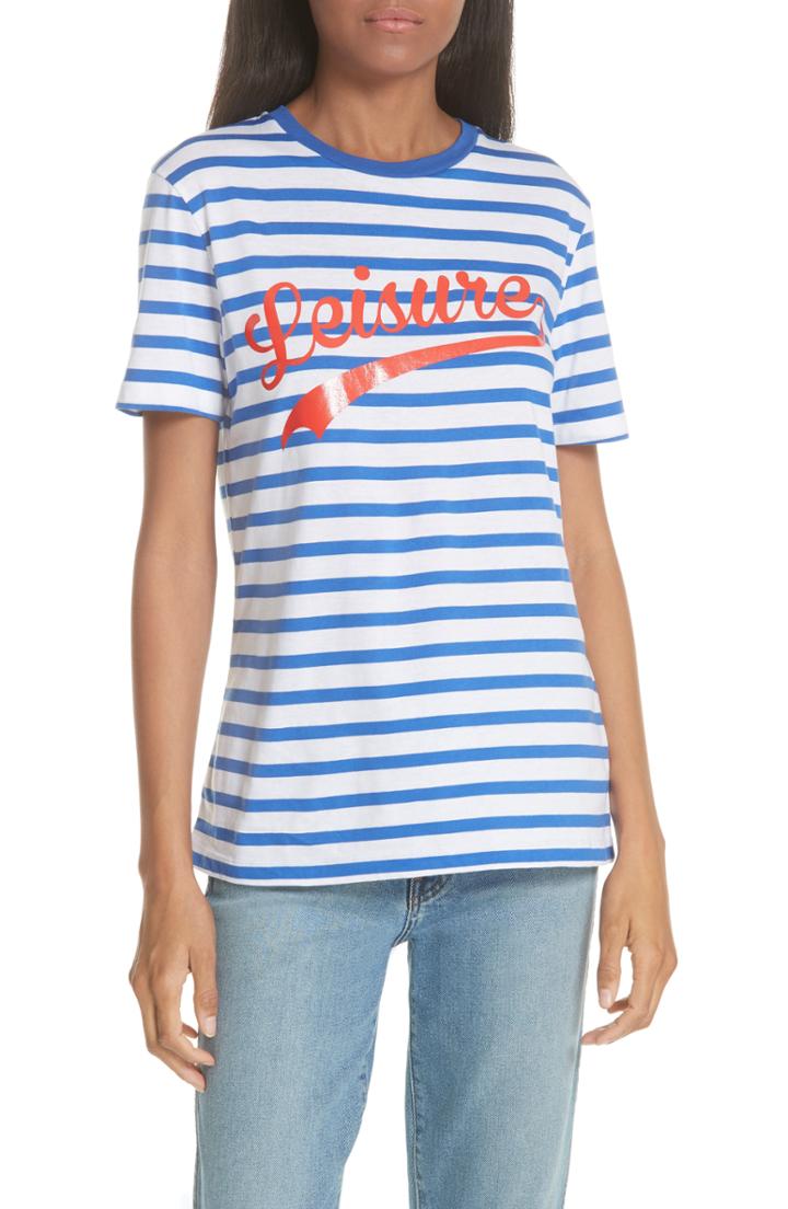 Women's Etre Cecile Leisure Stripe Tee