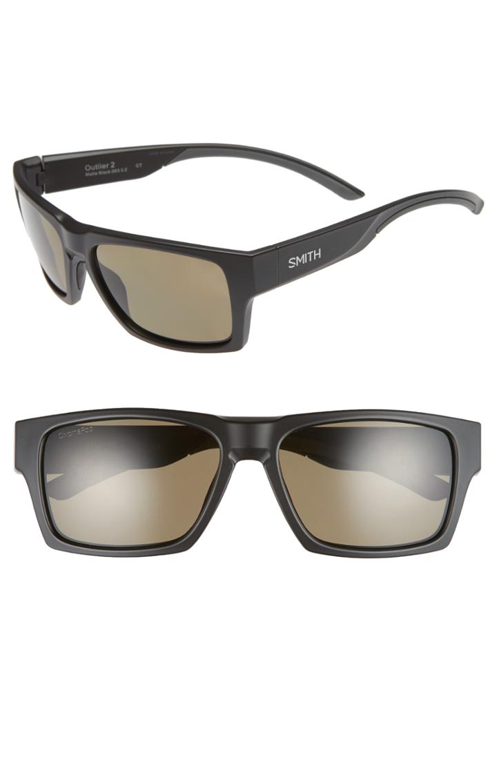 Women's Smith Outlier 2 57mm Chromapop(tm) Square Sunglasses -