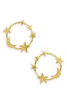 Women's Madewell Star & Moon Hoop Earrings