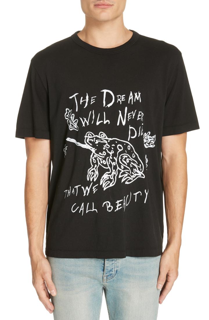Men's Our Legacy Box Fit Dream Never Die T-shirt