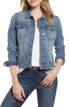 Petite Women's Kut From The Kloth Helena Denim Jacket P - Blue