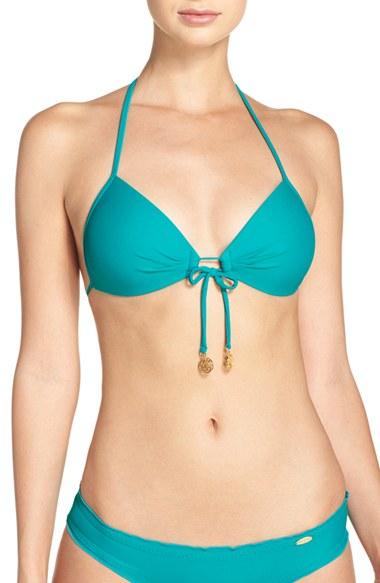 Women's Luli Fama Push-up Bikini Top - Green