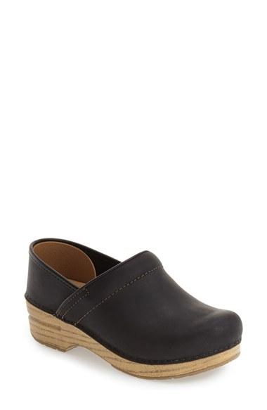 Women's Dansko 'professional' Woodgrain Wedge Clog
