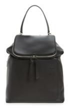 Men's Loewe Goya Leather Backpack - Black