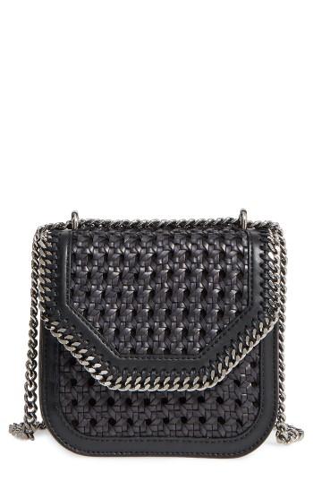 Stella Mccartney Mini Falabella - Caned Crossbody Bag -