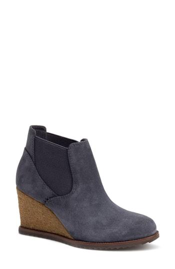 Women's Trask Tatum Wedge Bootie M - Blue