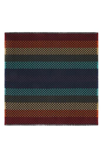 Women's Gucci Summer Metallic Jacquard Shawl, Size - Black