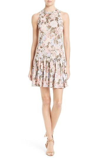 Women's Rebecca Taylor Penelope Floral A-line Dress