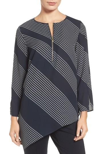 Women's Chaus Mixed Media Stripe Top