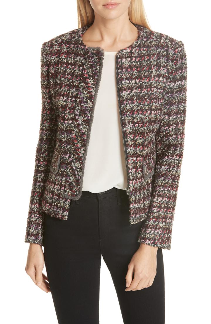 Women's Grlfrnd Cara Crop Denim Jacket - White