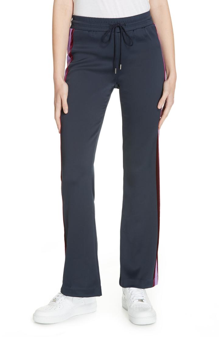 Women's Sandro Track Pants Us / 38 Fr - Blue