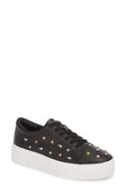 Women's Katy Perry The Dylan Embellished Platform Sneaker M - Black