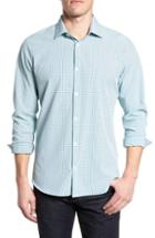 Men's Mizzen+main Ventura Check Sport Shirt, Size - Green