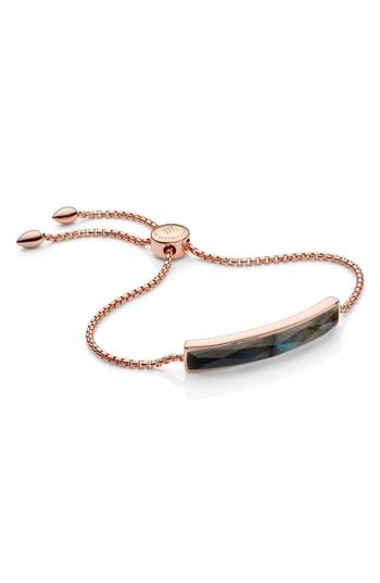 Women's Monica Vinader Rose Gold Baja Facet Bracelet