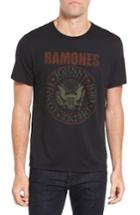 Men's John Varvatos Star Usa Ramones Seal Logo Graphic T-shirt