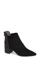 Women's Adrianna Papell Honey Pointy Toe Stretch Bootie .5 M - Black
