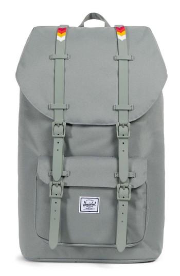 Men's Herschel Supply Co. Little America Rugby Stripe Backpack - Grey