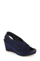 Women's Johnston & Murphy 'tori' Wedge Sandal M - Blue