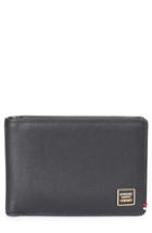 Men's Herschel Supply Co. Merrit Leather Wallet - Black