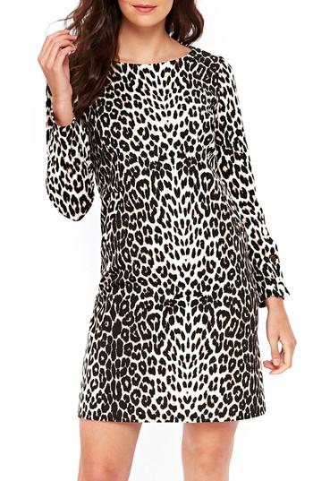 Women's Wallis Leopard Ponte Dress Us / 8 Uk - Brown