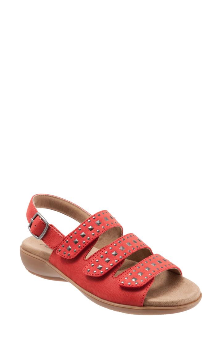 Women's Trotters Tonya Sandal .5 M - Red