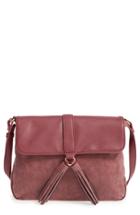 Sole Society Faux Leather Crossbody Bag -