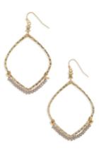 Women's Canvas Jewelry Beaded Drop Earrings