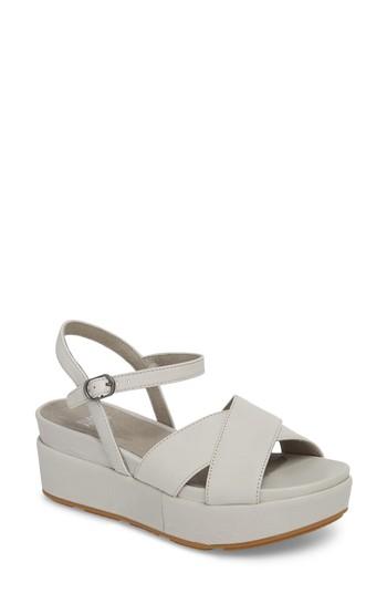 Women's Eileen Fisher Juno Platform Sandal M - Blue