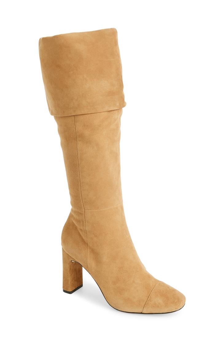 Women's Something Navy Mia Knee High Boot M - Brown