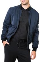 Men's 7 Diamonds Maverick Bomber Jacket, Size - Blue