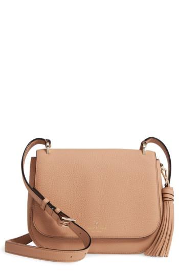 Kate Spade New York Daniels Drive - Tressa Leather Crossbody Bag - Brown