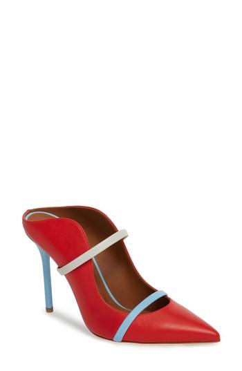 Women's Malone Souliers Maureen Double Band Mule .5us / 35eu - Red