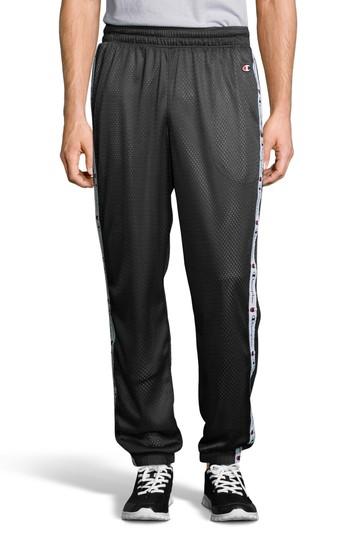 Men's Champion Mesh Pants - Black