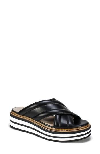 Women's Summit Lowell Platform Slide Sandal Eu - Black