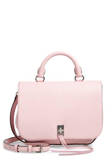 Rebecca Minkoff Medium Darren Convertible Leather Backpack - Pink
